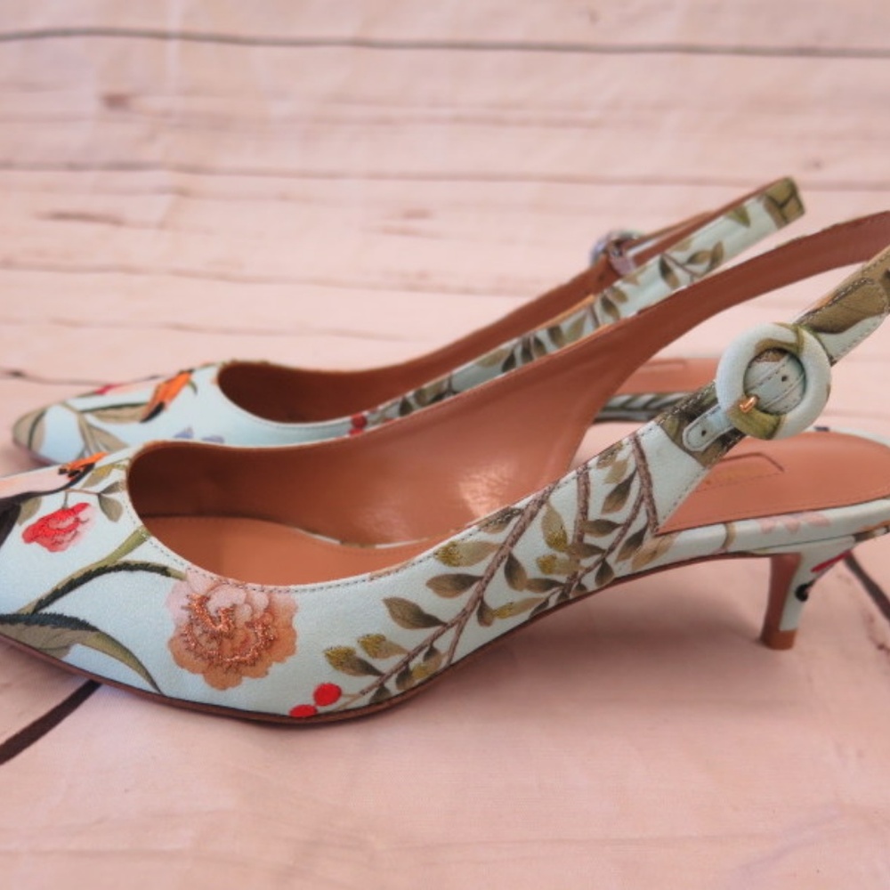 Aquazzura Amazonia de Gournay Slingback Pump - Picture 7 of 8